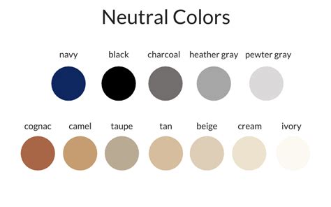 what do neutral colors symbolize.